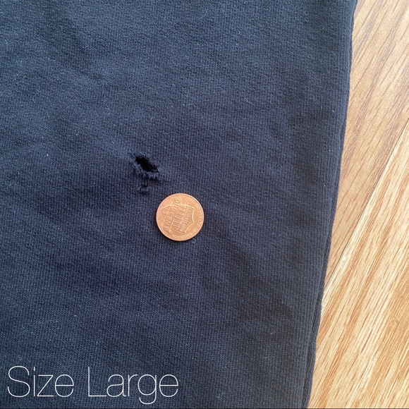 BOYS LIE CLASSIC V2 BLACK SWEATPANTS SZ SMALL - Picture 10 of 10